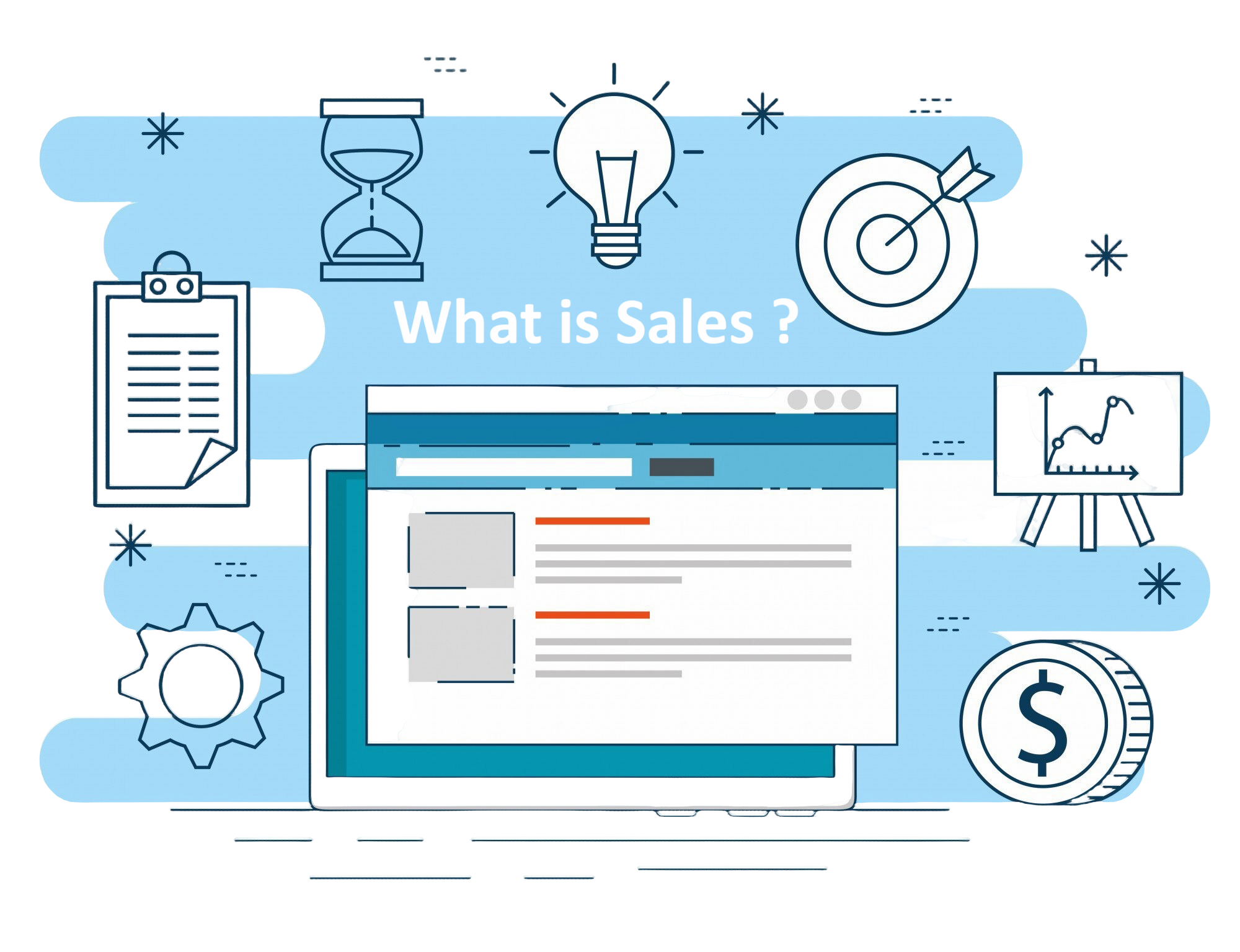 What is sales? 